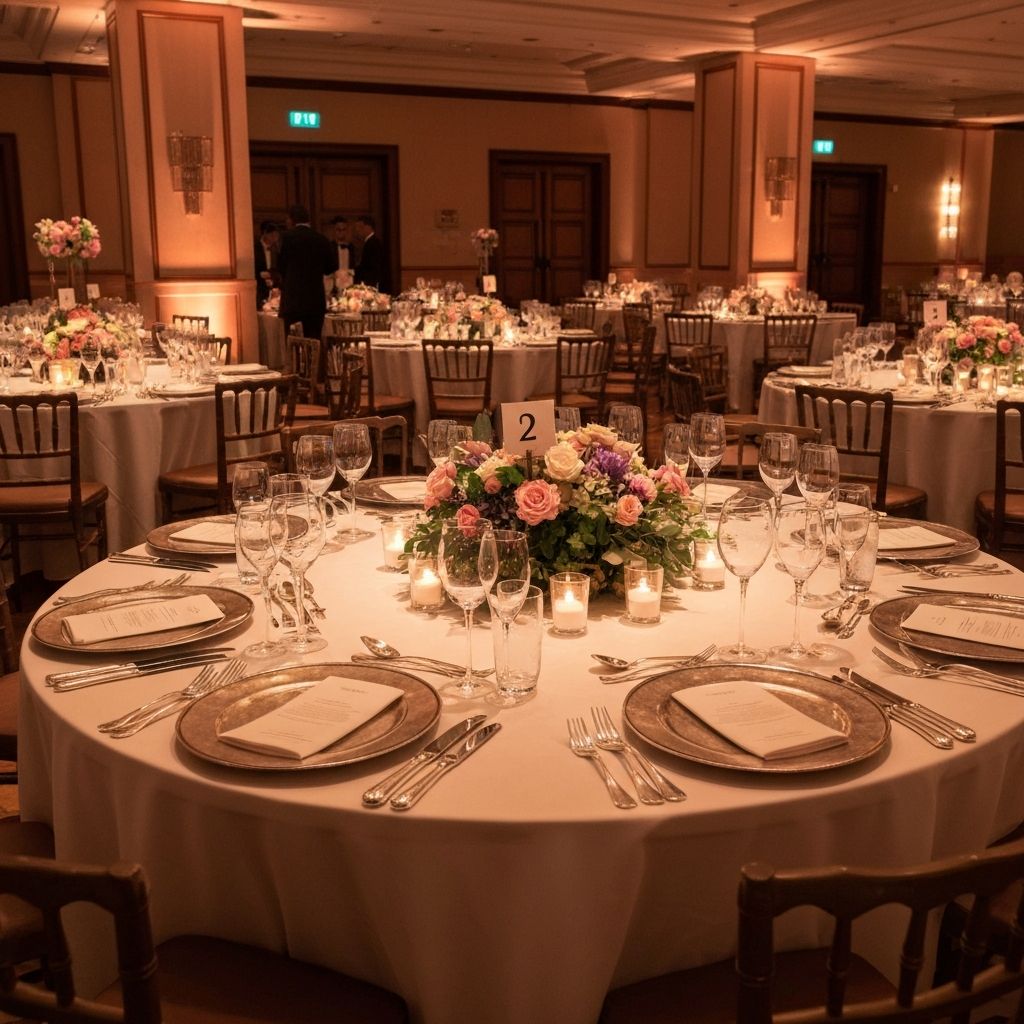 Corporate gala dinner